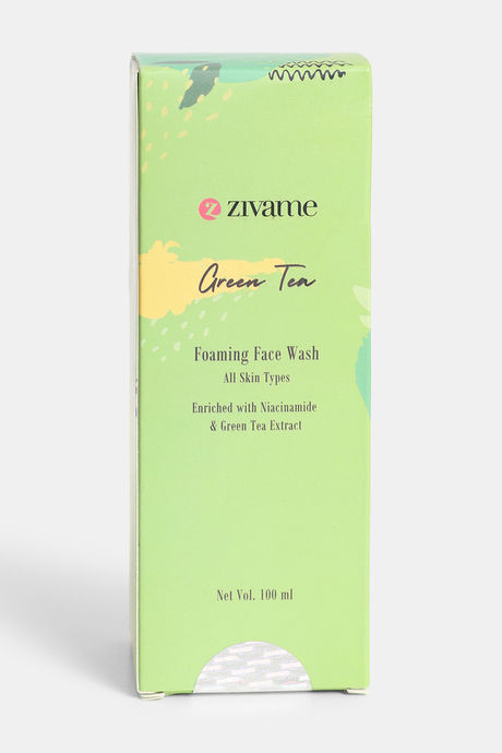 Zivame Brightening Foaming Face Wash - Green Tea 100 ml — image 3